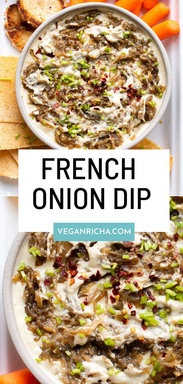 Vegan French Onion Dip Karinokada