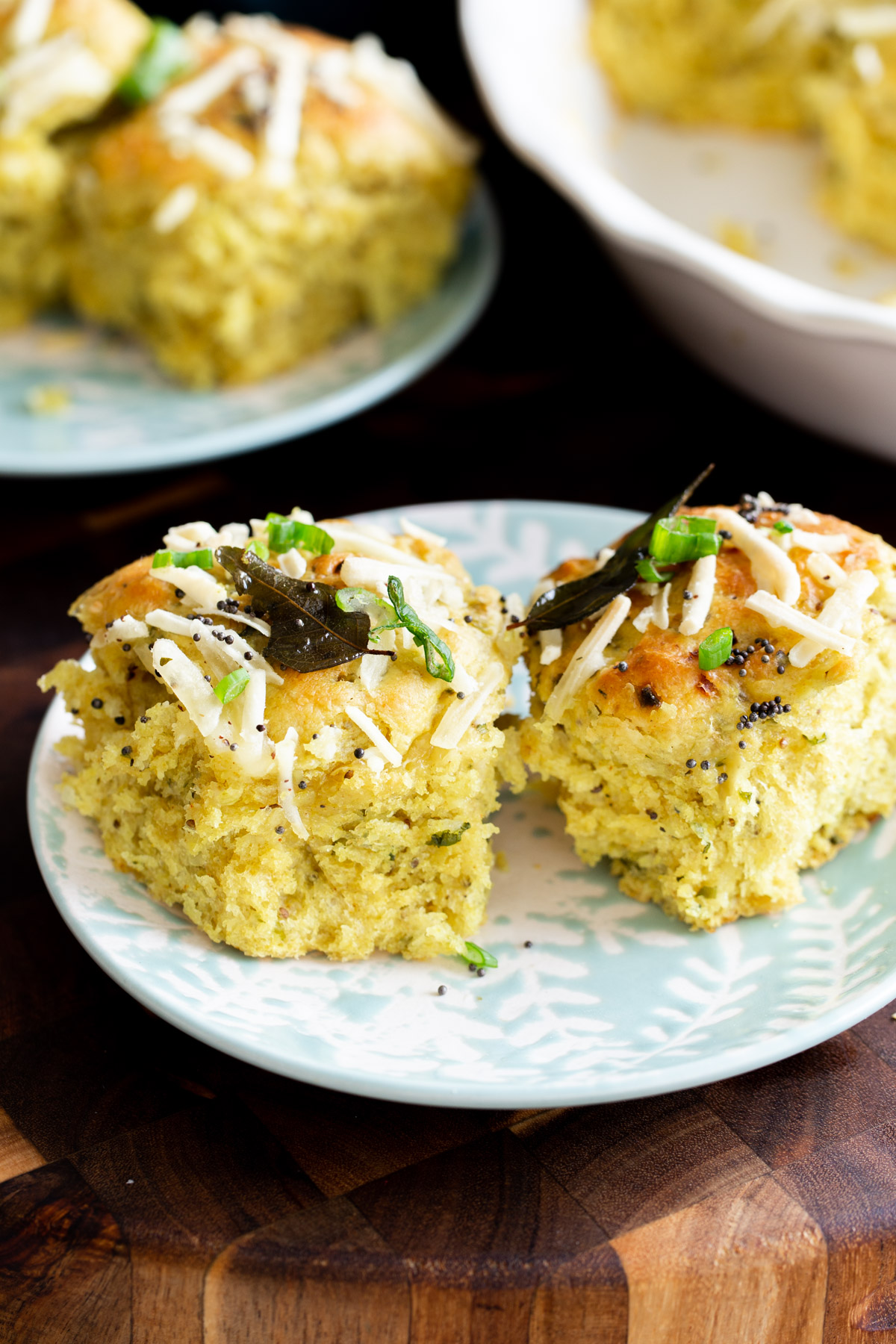 Coconut Dinner Rolls With Mustard seed tadka