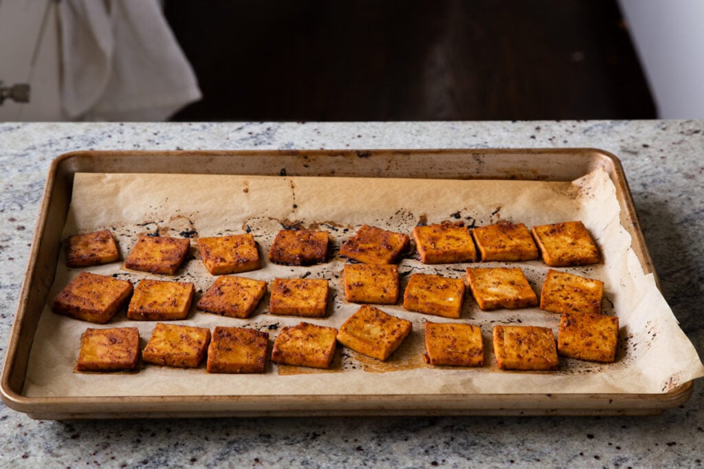 Gochujang Sandwich (Tofu Gochujang Banh Mi)