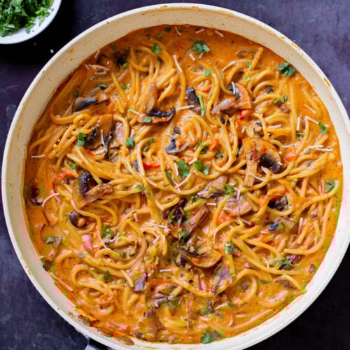 Harissa Pasta 1 Skillet - Vegan Richa