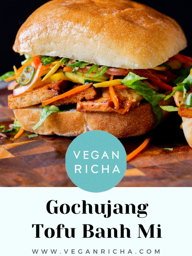 GOCHUJANG TOFU SANDWICH Vegan Richa
