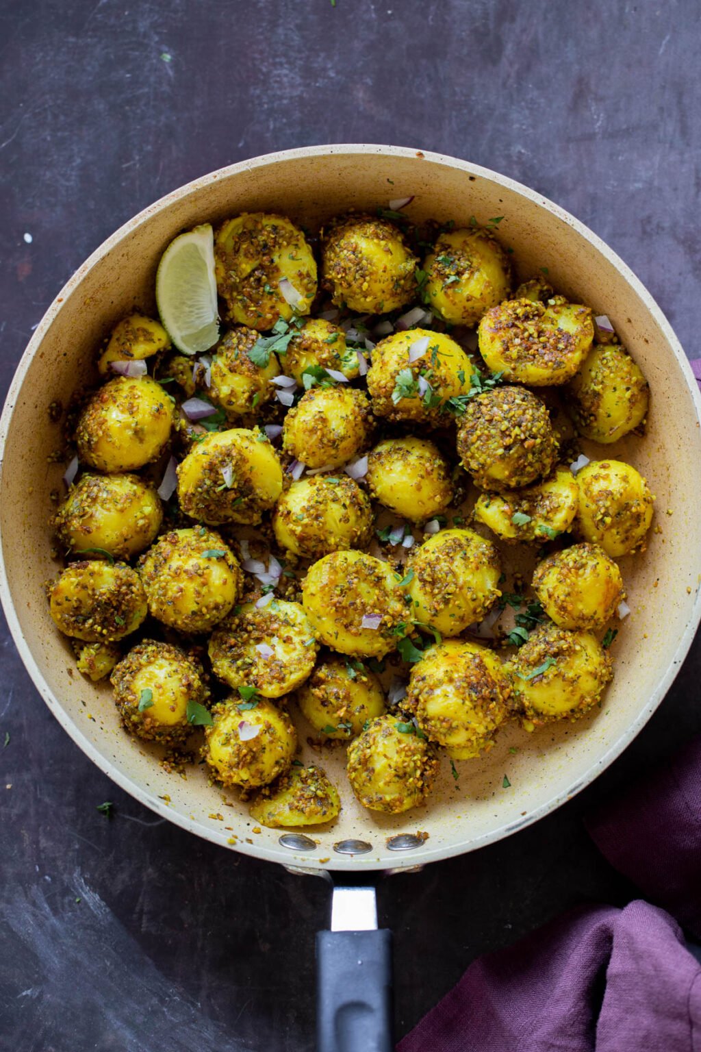 Indian Peanut Sesame Potatoes My WordPress