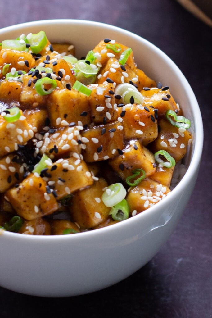 Lemon Pepper Tofu Stir Fry