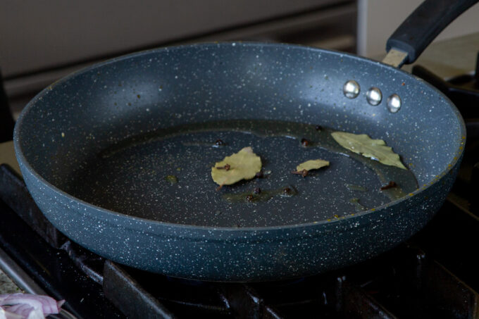 Tofu Pepper Fry (South Indian onion black pepper curry)