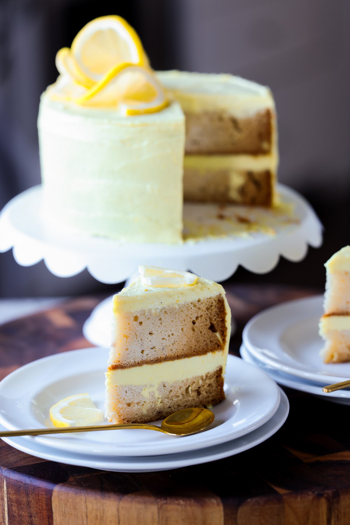 Vegan Lemon Cake (soy-free, nut-free, gluten-free options)