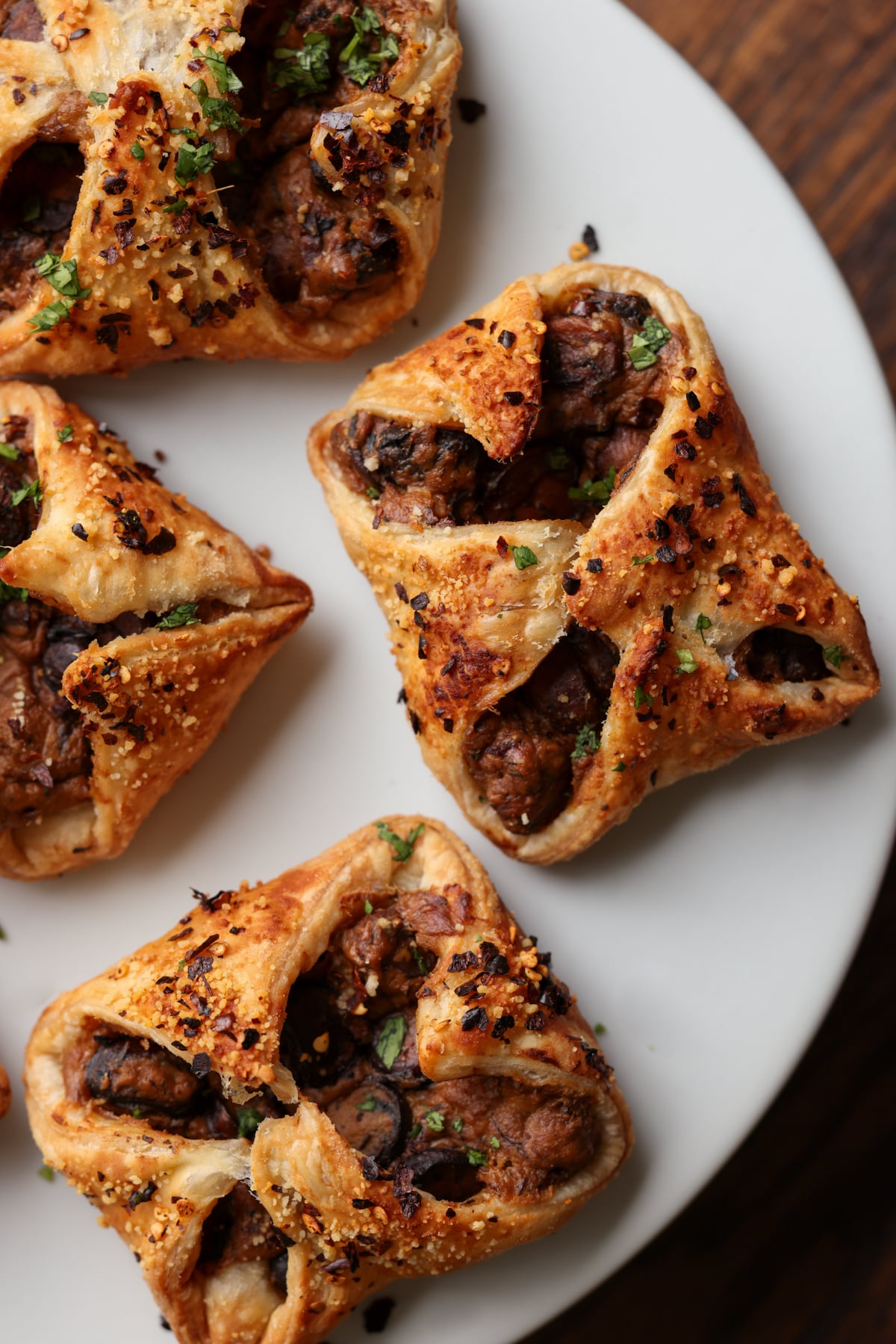 Creamy Mushroom Puffs