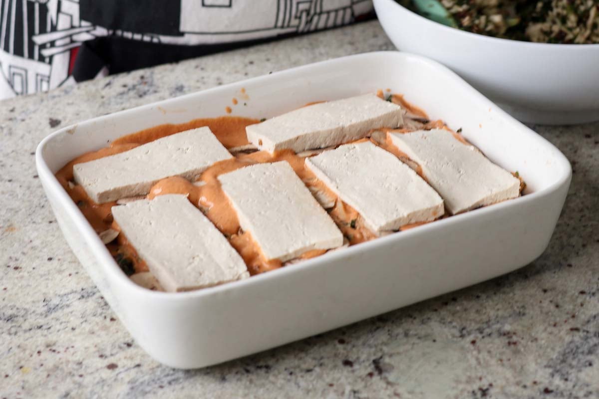 second layer of tofu