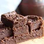 split red lentil brownies