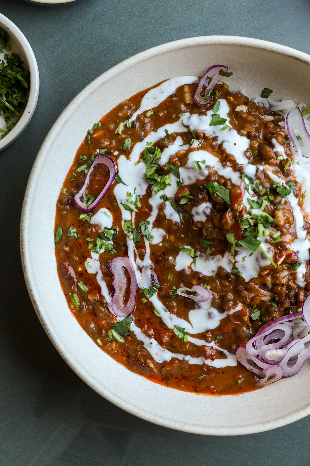 dal makhani in a bowl