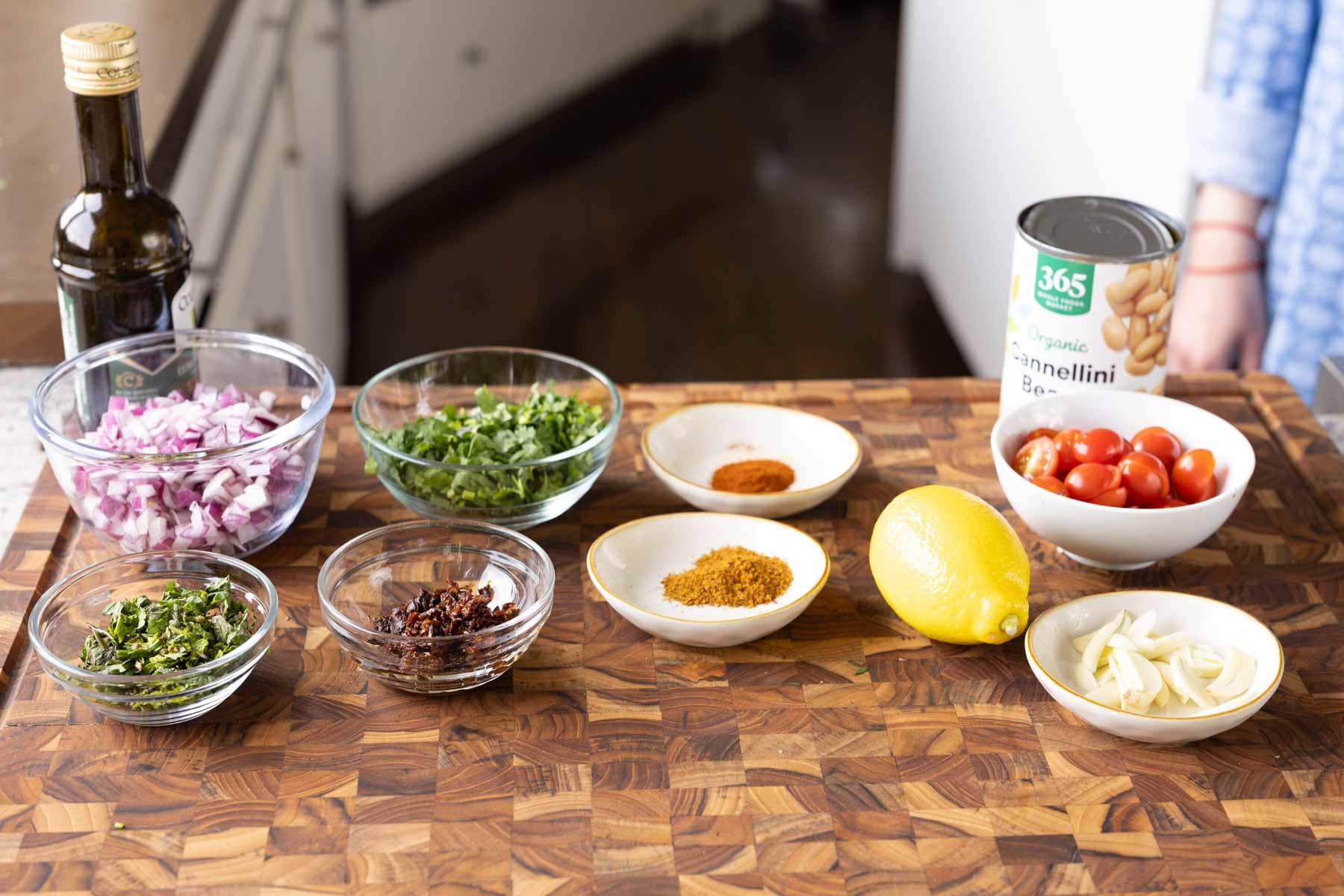 marinated white beans ingredients