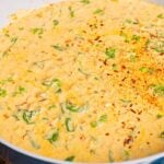 marry me white bean soup in the pan after cooking