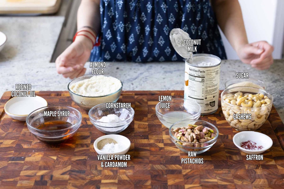 kesar pista bars ingredients